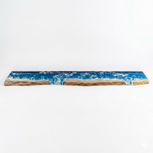 Ocean Theme Resin Floating shelves