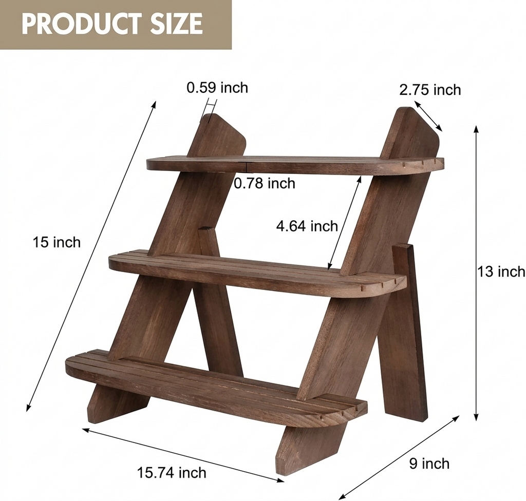 Mahogany Rise Stand