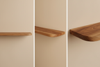Premium Raintree Wood Floating Shelf